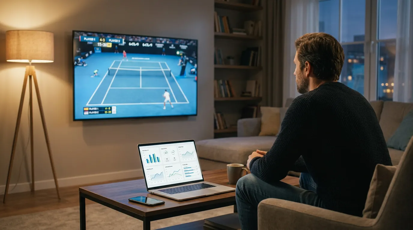 Apuestas en vivo en tenis con indicadores de momentum y estadísticas en tiempo real